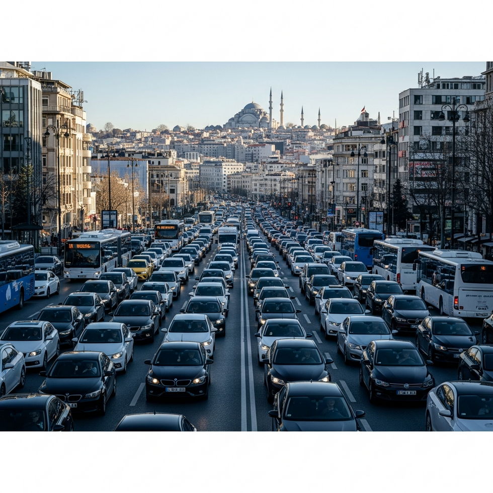 İstanbul'da Trafik Sorunlarını Hafifletmek İçin Yeni Çözüm Geliştirildi